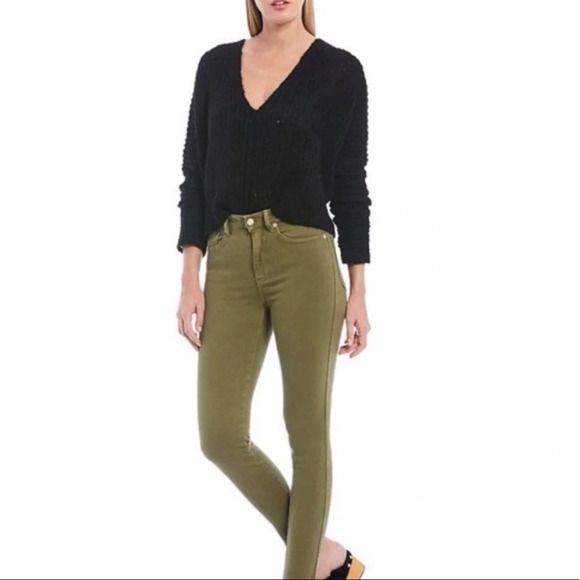 Free People waist 24 skinny jeans - Picture 1 of 4
